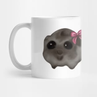 Cute Sad hamster meme Mug